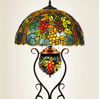 Tiffany table lamp American classical handmade living room table lamp stained glass Lamp(WH-TTB-07)