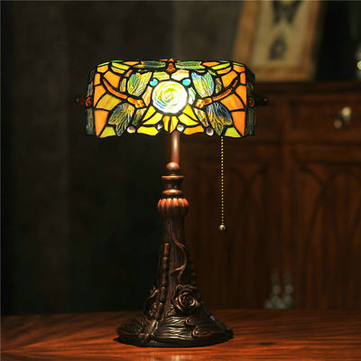 10 inch Tiffany table lamp study room decoration lamp Tiffany table lamp(WH-TTB-15)