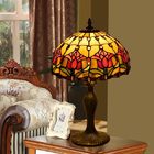 30CM Tiffany Table Lamp Aolly Base Bedroom Bedside Light(WH-TTB-21)
