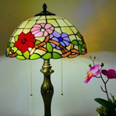 30cm Tiffany Lamp Bedroom Living Room Study Personality Retro Bedside Lighting(WH-TTB-30)