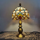 Tiffany Table Lamp E27 AC85-265V Aolly Base Lighting Creative Retro Table Lamp(WH-TTB-33)