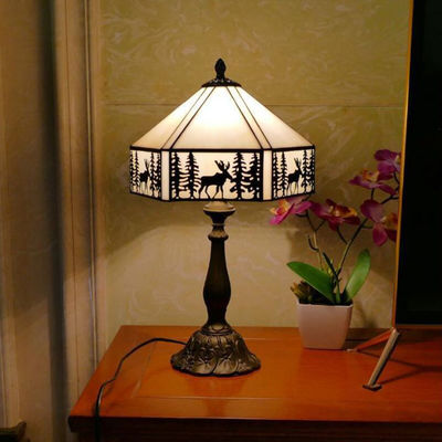 Tiffany Table Lamp Creative Bedroom Restaurant Table Lighting(WH-TTB-35)