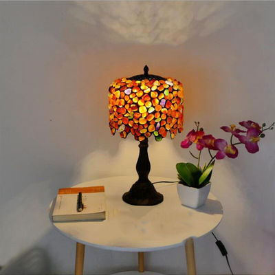 25CM Tiffany Table Lamp Study Bedside Handmade Glass Table Lamp(WH-TTB-37)