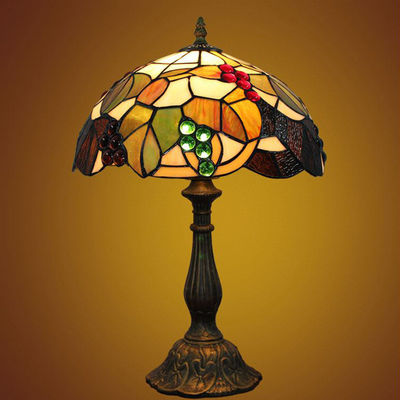 30CM Tiffany Table Lamp European Bedroom Bedside Table Light(WH-TTB-40)