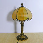 Tiffany Table Lamp 20cm Church Lampshade Bedroom Vintage Bedside Lamp(WH-TTB-46)