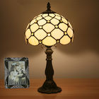 Tiffany Table Lamp 20cm Aolly Base E27 Bedroom Bedside Lamp(WH-TTB-53)