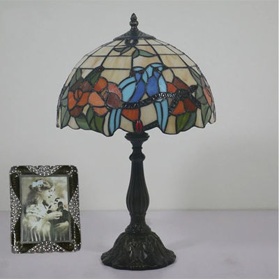 30CM Tiffany Table Lamp European Bedroom Bedside Light Retro Creative E27 Bedside lamp(WH-TTB-57)