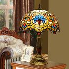 Tiffany Table Lamp Grass Lampshade Bedroom Bedside night table lamp(WH-TTB-66)