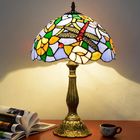 30CM Tiffany Table Lamp Aolly Base Bedroom Bedside luxury lamp(WH-TTB-73)