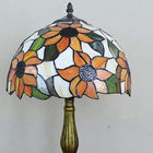 Tiffany Table Lamp Sun Flower Lampshape Bedroom study table lamp(WH-TTB-74)
