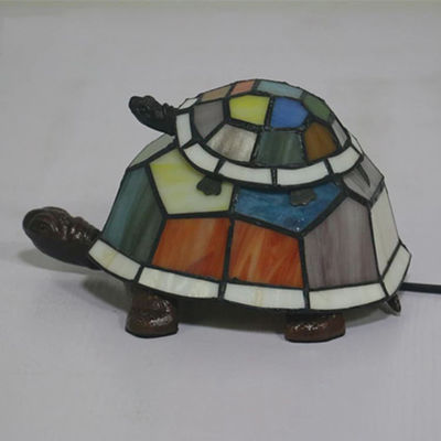 Tiffany Tortoise Table Lamp Bedroom Bedside Decoration bed side lamp(WH-TTB-75)