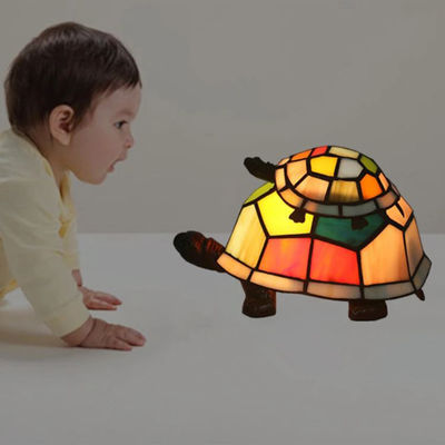 Tiffany Tortoise Table Lamp Bedroom Bedside Decoration bed side lamp(WH-TTB-75)