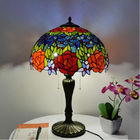40CM Tiffany Table Lamp Rose Lampshade Bedroom nightstand lamp(WH-TTB-80)