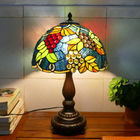 30cm Tiffany Table Lamp Aolly Base Color Glass vintage desk lamp(WH-TTB-85)