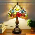 30cm Tiffany Table Lamp Aolly Base Color Glass vintage desk lamp(WH-TTB-85)