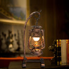 American Vintage Candle Table Light with Plug,Old Design Kerosene Lamp(WH-VTB-01)