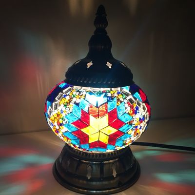 Retro ethnic style bedroom bedside night light restaurant cafe bar Turkish nightstand light(WH-VTB-04)