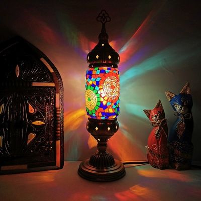 Southeast Asia Table Lamp Mediterranean Turkish E14 table lamps for bedroom bedside(WH-VTB-05)