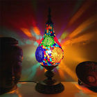 Turkish Mosaic Table Lamp Mediterranean Retro Stained Glass industrial table lamp(WH-VTB-18)