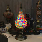 Turkish Mosaic Table Lamp Mediterranean Retro Stained Glass industrial table lamp(WH-VTB-18)