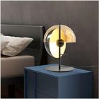 Bedside LED Table Lamps Nordic Postmodern Glass Table Light Theia Table Lamp(WH-MTB-152)