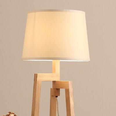 Wooden study bedroom Stilt Table Lamp wooden bedside lamp(WH-MTB-180)