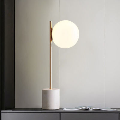 Minimalist Gold Plated Metal Table Lamp Luna Table Lamp(WH-MTB-183)