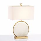 Nordic iron led stone deco Marble Alice Table Lamp(WH-MTB-191)