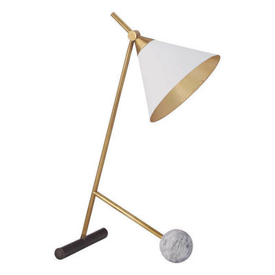 simple metal desk lamp northern Europe postmodern Cleo Table Lamp(WH-MTB-198)