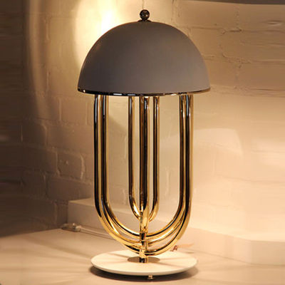 Post-modern Designer Creative Rotatable Metal Mushroom Turner Table Lamp(WH-MTB-211)