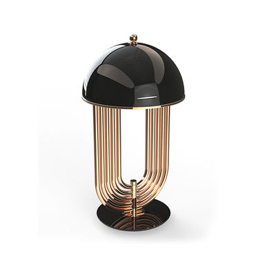 Post-modern Designer Creative Rotatable Metal Mushroom Turner Table Lamp(WH-MTB-211)