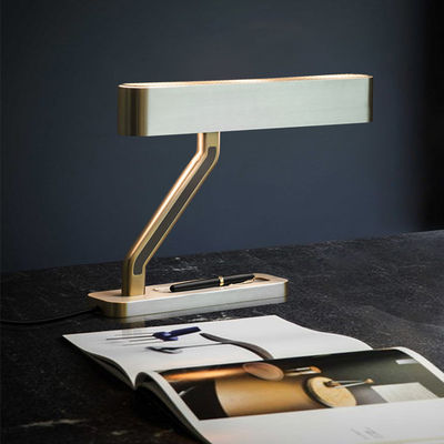 Modern Gold Metal Table Light Living Room Bedroom Bedside Colt LED Table Lamp(WH-MTB-238)