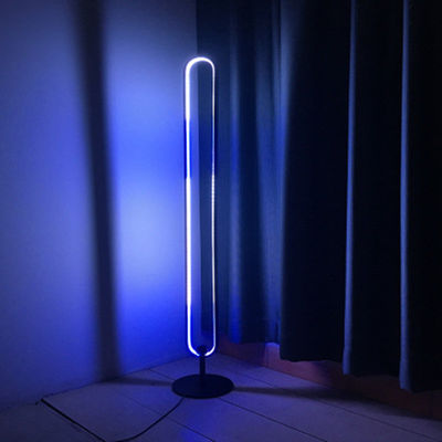 Modern Creative LED Floor Lamp RGB Colorful Marquee Standing Lights minimal lamp(WH-MFL-03)