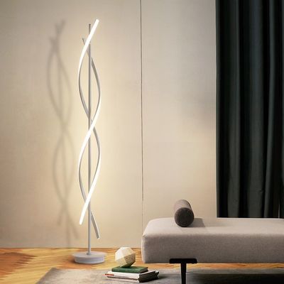 Minimalist floor lamp For Living room Bedroom spiral Lamp led floor lamp（WH-MFL-08)