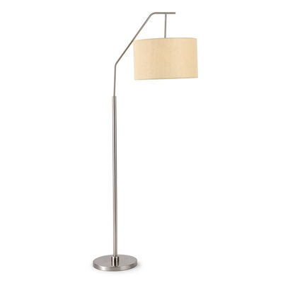 Modern Metal Floor Lamp Modern E27 Floor Lamps Standing Simple Fabric Shade Standing Lamp(WH-MFL-74)