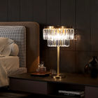 Crystal Table Lamp Floor Lamp Light Luxury Modern Creative Lighting Living room Bedroom Gold Floor lamp(WH-MFL-80)