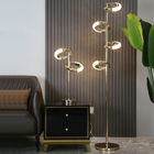 Living Room Floor Lamp Bedroom Minimalist Light Luxury Nordic Net Red Ins Design gold floor lamp(WH-MFL-82)