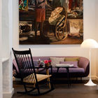 Modern Simple Panthella Floor Lamps Nordic Fashion Living Room Bedroom Bedside nordic standing lamp(WH-MFL-96)