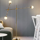 Modern home deco lighting Nordic glass floor lights LED living room standing glass floor lamp(WH-MFL-97)