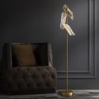 Gold Simple Nordic LED Floor Lamp For Study Living Room Bedroom Decoration Vertical minimalist led floor lamp(WH-MFL-98)