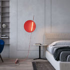 Nordic red LED Floor Lamp Living Modern Minimalist Room Home Creative Decor Standing Lamp(WH-MFL-105)