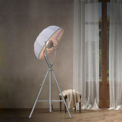 Nordic minimalist creative semicircular metal lampshade photography satellite decoration floor lamp e27(WH-MFL-107)