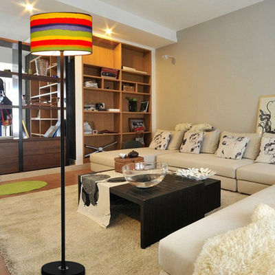 Modern Floor Lamp Nordic Metal Standing Lamps for Living Room Bedroom Fabric Floor Lamps(WH-MFL-109)