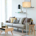 Modern Floor Lamp Nordic Metal Standing Lamps for Living Room Bedroom Fabric Floor Lamps(WH-MFL-109)