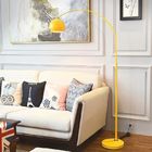 Macaron floor lamp fishing led floor lamp dimmable living room yellow floor lamp(WH-MFL-124)
