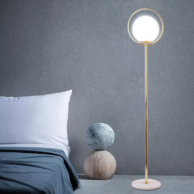 Postmodern glass ball LED floor lamp art living room bedside bedroom nordic led floor lamp(WH-MFL-127)