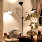 Loft Stand floor lamp For Living room Bar Studio Serge Mouille MCL Tripod industrial floor lamp(WH-VFL-03)
