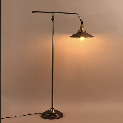 Loft American Industrial Vintage Standing lamp Living room Study room Decor retro floor lamp(WH-VFL-09)