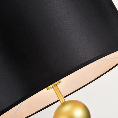 Hotel Industrial Retro Black Hardware Cloth Cover living room standing lamp(WH-VFL-13)