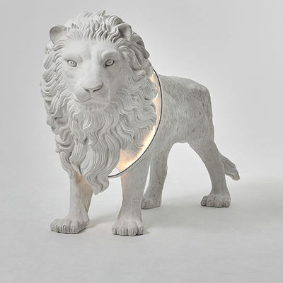 White lion LED floor lamp Living room Studio standing floor lamp(WH-VFL-17)